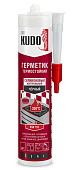 Герметик KUDO KSK-152 силиконовый нейтральный высокотемпературный черный 280мл