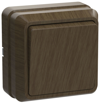 ВС20-1-0-ОД Выключатель 1кл 10А откр.уст. ОКТАВА (дуб) (упак.432/36)