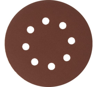 Круг шлифовальный 125 мм P240 5 штук перфорированный Сибртех