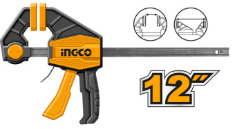 Струбцина быстрозажимная 63*300 мм INGCO HQBC01602 INDUSTRIAL