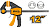 Струбцина быстрозажимная 63*300 мм INGCO HQBC01602 INDUSTRIAL