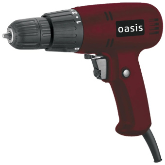Дрель-шуруповерт сетевой 400 Вт Oasis DS-40