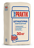 Штукатурка композитная Bergauf Praktik, 30 кг
