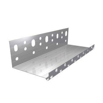 Профиль цокольный алюминиевый 50 мм, 2.5 метра