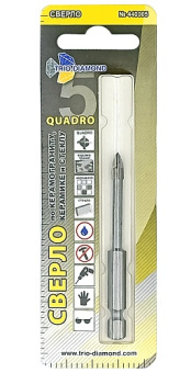 Сверло по кафелю и стеклу 5 мм Trio-Diamond 440005