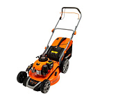Газонокосилка бензиновая MAXPILER 5,0 л.с, 46см, самоход,высота 30-80 мм