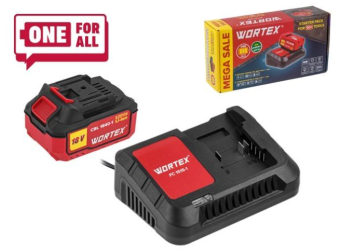 Набор Аккумулятор WORTEX ALL1 4 А*ч + з/у 1х2 А Набор Аккумулятор WORTEX ALL1 4 А*ч + з/у 1х2 А