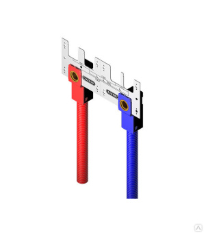 Набор:4 водорозетки,4 пласт. коробки для внутр. монтажа, 2 планки для крепления водорозетки, 16х2 