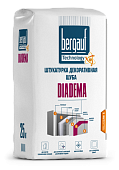 Декоративная штукатурка "шуба" зерно 2,5-3 мм Bergauf Diadema, 25 кг