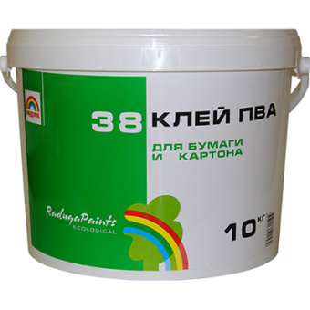 Клей ПВА ВДВА Радуга 38 10 кг