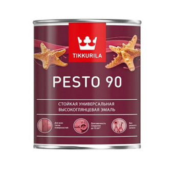 Эмаль Tikkurila PESTO 90 A в/гл 0,9л