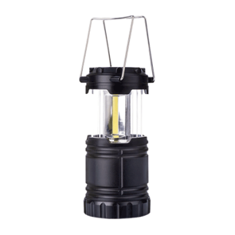 Фонарь кемпинговый СL 03S 3W LED 200 Lm 3xAAA раскладной СЕРЫЙ IN HOME