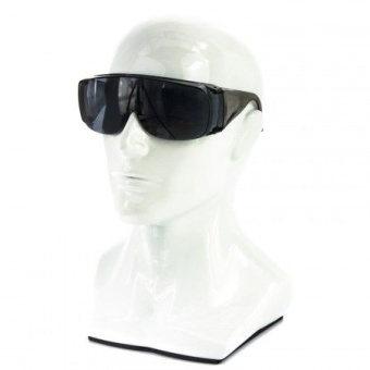 Очки защитные открытого типа затемненные поликарбонат СИБРТЕХ 89156