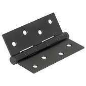 Петля универсальная 100х75х2,5мм BL (черный матовый) блистер FUARO