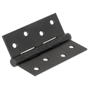 Петля универсальная 100х75х2,5мм BL (черный матовый) блистер FUARO