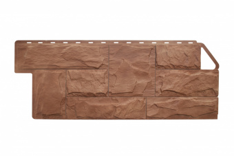 Фасадная панель Гранит терракотовый ЭКО 1,01*0,45м