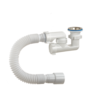 Сифон для душевого поддона 1 1/2 х 40 мет.реш. регулируемый с гибкой трубой 40/50 ОРИО (45) Сифон для душевого поддона 1 1/2 х 40 мет.реш. регулируемый с гибкой трубой 40/50 ОРИО (45)