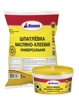 Шпатлевка масляно-клеевая Диола-001, 10 кг Шпатлевка масляно-клеевая Диола-001, 10 кг