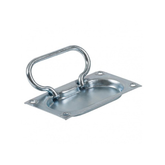 Ручка откидная 140х90 скрытая цинк (КУНГУР)