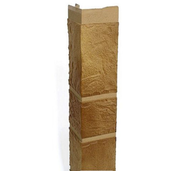 Угол наружный камень кварцит 0,47*0,11м Фасад