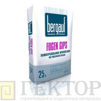 Шпаклевка на гипсовой основе Bergauf Fugen Gips, 5 кг