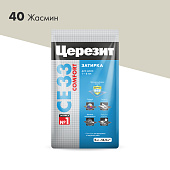 Затирка для швов Церезит СЕ 33 жасмин, 5 кг Затирка для швов Церезит СЕ 33 жасмин, 5 кг