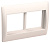 Рамка и суппорт для К.К. "Праймер" на 4 модуля, 75мм белый IEK (упак.160/10)