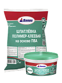 Шпатлевка полимер-клеевая (основа ПВА) Диола-002, 10 кг