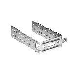 Подвес прямой П60 2-0,7 профилей П60x27 304 мм, 0,7 мм