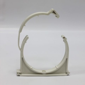 Хомут с защелкой 110  белый "ELITE" (70)