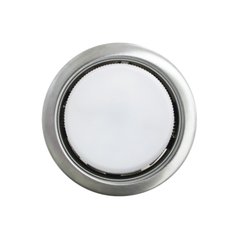 Светильник точечный Основания GX53, Сатин хром, РР, диаметр наружный 106мм