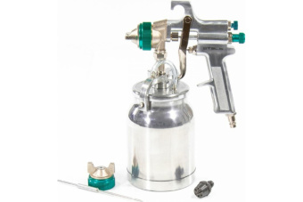 Краскораспылитель 1 л сопло 1.8 мм и 2 мм STELS 57364