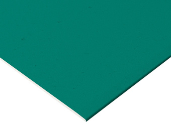 Гипсокартон КНАУФ Аквамарин Н1 ПЛУК 2500х1200х12,5 мм