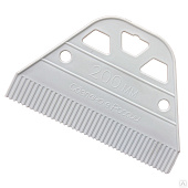 Шпатель зубчатый A2 200 мм для нанесения клея пластиковый 316-5200
