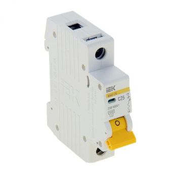 Авт. выкл. ВА47-29 1Р 25А 4,5кА х-ка С ИЭК (упак.144/12)