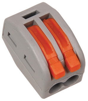 Строительно-монтажная клемма СМК 222-412 многоразовая IEK (упак.5000/50)