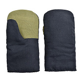 Рукавицы утепленные брезент наладонник утеплитель ватин У-02 Рукавицы утепленные брезент наладонник утеплитель ватин У-02