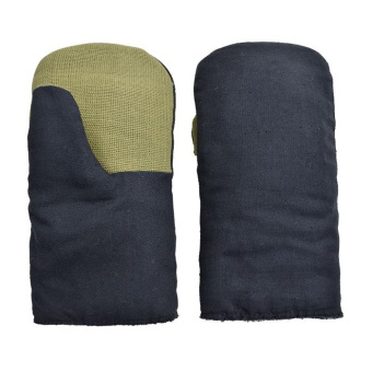 Рукавицы утепленные брезент наладонник утеплитель ватин У-02