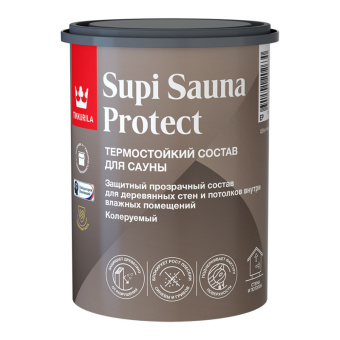 Состав для сауны Tikkurila SUPI SAUNA PROTECT EP 0,9л