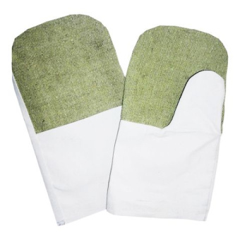 Рукавицы х/б пл 210 + брезент нал пл 400 гр