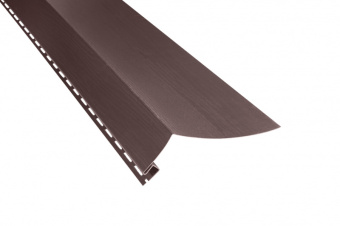 Планка околооконная широкая коричневая Т-05 240*3000мм Альта Классика