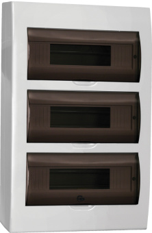 Бокс ЩРН-П-36 модулей навесн.пластик  IP40 ИЭК (упак.5/5)