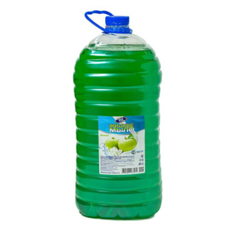 Жидкое мыло Зелёное яблоко 5л эконом