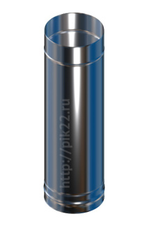 Труба нерж. 0.5м d 115 0.8мм