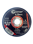 Диск отрезной по металлу CUTOP 115*1,0*22,2