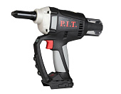 Пистолет заклёпочный аккум 20В, 20000 Н, ход 25мм, 2.4 - 4.8мм  бесщеточный  SOLO без Ак и ЗУ //PIT