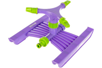 Разбрызгиватель PALISAD пласт.вращ. с 3 лопостями с подставкой дальность полива 15м