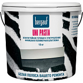 Влагостойкая финишная полимерная шпатлевка Bergauf Uni Pasta, 18 кг