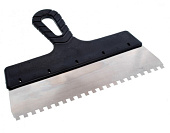 Шпатель зубчатый 150 мм 8*8 мм Акор