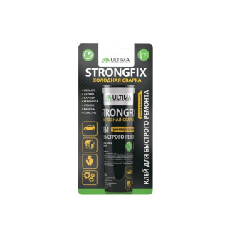 Клей холодная сварка универсальный быстрого действия ULTIMA StrongFix 58гр